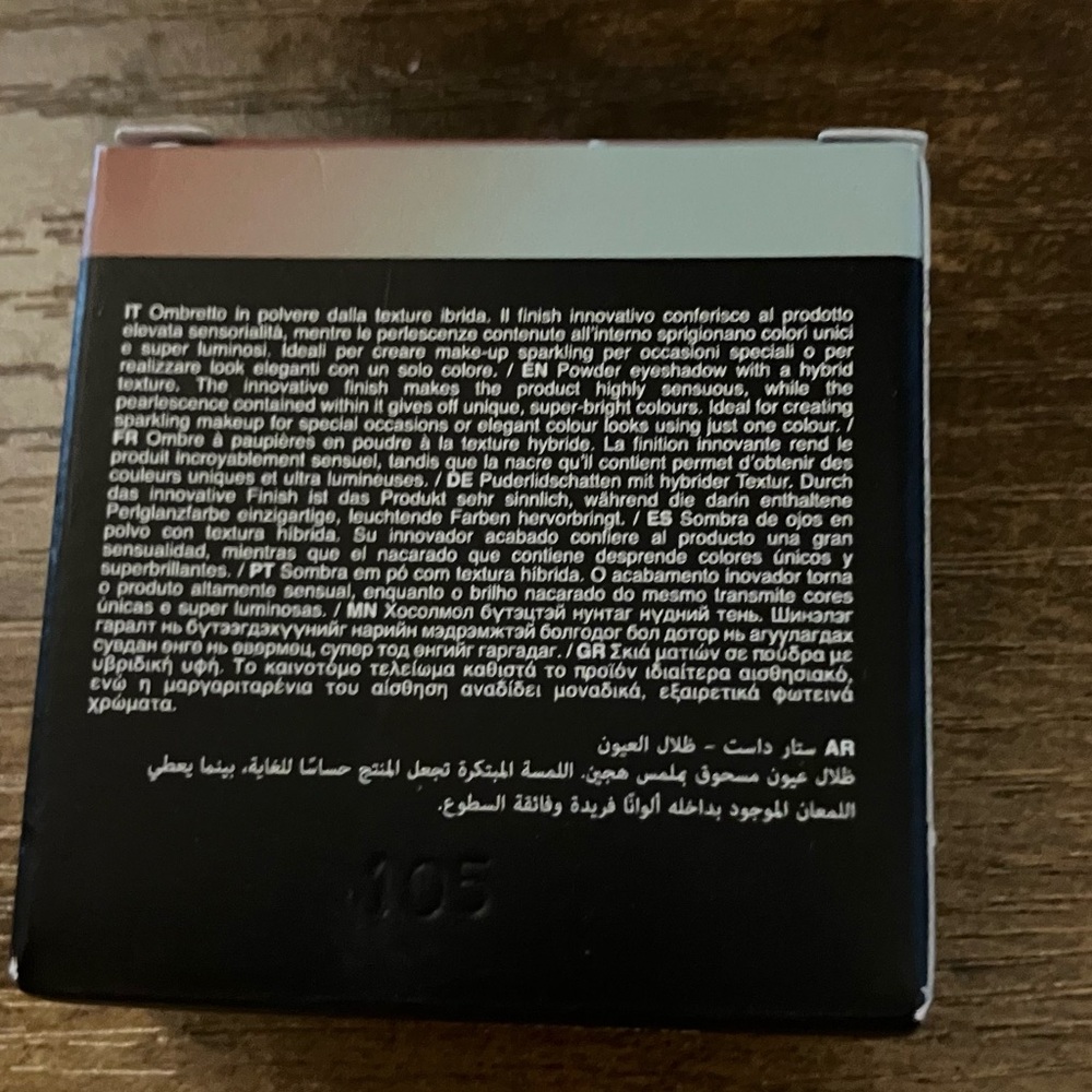 Wycon Cosmetics Stardust Mono Eyeshadow - 06 Duochrome NWT - Picture 11 of 13